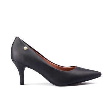 Stiletto Taco Medio Negro