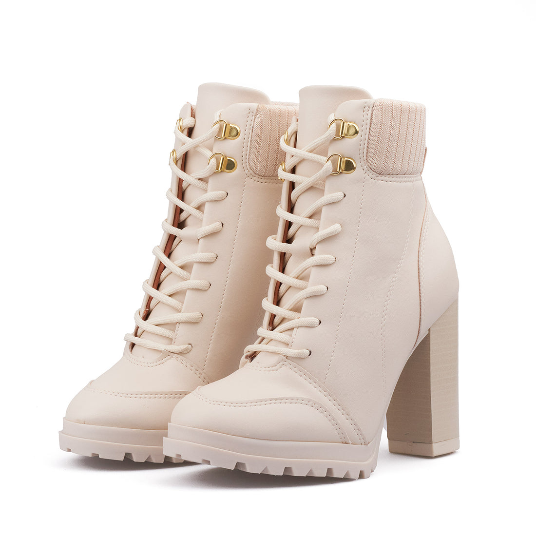 Botas Tractorada Blanco Off