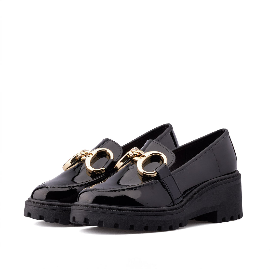 Mocasines Chunky Negro